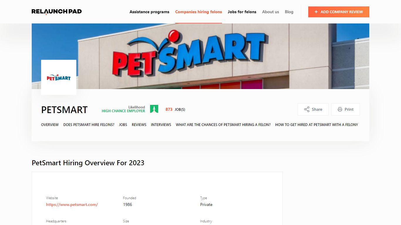 Does PetSmart Hire Felons in 2023? What You Need to Know - Relaunch Pad
